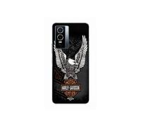 Coque Pour Vivo Y76 5G harley-davidson-mini-poster-logo-aigle