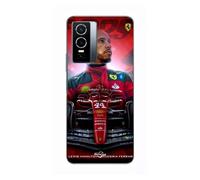 Coque Pour Vivo Y76 5g Lewis Hamilton Ferrari Officiel