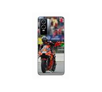 Coque Pour Vivo Y76 5G MIGUEL OLIVEIRA MOTO GP DRAPEAU PORTUGAL