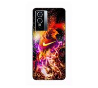 Coque Pour Vivo Y76 5g Nike Peinture Colorée