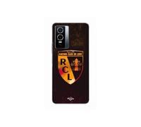 Coque Pour Vivo Y76 5G rcl lens orange fond noir