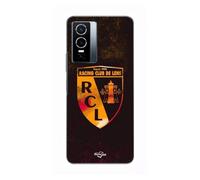 Coque Pour Vivo Y76 5G rcl lens orange fond noir
