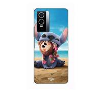 Coque Pour Vivo Y76 5g Stitch Et Moana Kakamora
