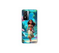 Coque Pour Vivo Y76 5G VAIANA ART ANIME