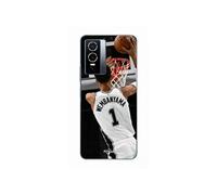 Coque Pour Vivo Y76 5G Victor Wembanyama n°1 San Antonio Spurs Dunk