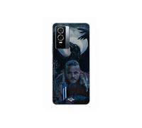 Coque Pour Vivo Y76 5G Vikings ragnar lothbrok corbeau