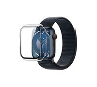 Force Case Coque pour Watch 7/8/9 45 mm Renforcée Translucide Transparent G