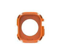 Coque pour Watch 8 7 41mm et 6 5 4 2 40mm et 3 2 1 38mm Fibre de Carbone orange