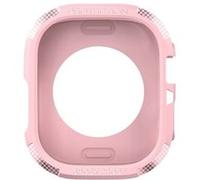 Coque pour Watch 8 7 45mm et 6 5 4 2 44mm et 3 2 1 45mm Fibre de Carbone Avizar rose G
