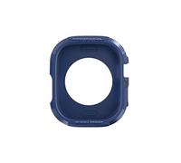 Avizar Apple Watch Case 45mm/44mm/45mm Modèles 1 à 8 Bleu Fibre de Carbone