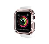 Coque pour Watch Série 4 44 mm Semi-rigide Spectrum Clear Transparent