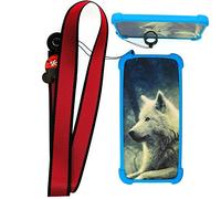 Coque pour Wiko Rainbow Up Coque Silicone Border + PC Hard Stand Housse Étui Case Cover Lang