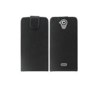 ebestStar - Coque Compatible avec Wiko U Feel Lite Etui Housse PU Cuir Rabat Flip, Noir + Film Protection écran Verre Trempé [Appareil: 143.5 x 71.5 x 8.5mm, 5.2'']