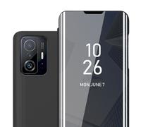 Coque pour Xiaomi 11T / 11T PRO Housse Etui Protection Miroir Portefeuille