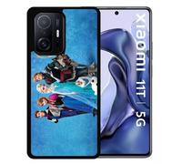 Coque Pour Xiaomi 11t 5g - Frozen Reine Des Neiges - Silicone - Noir