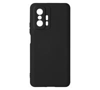 Coque pour Xiaomi 11T et 11T Pro Silicone Semi-rigide Soft-touch Fine noir