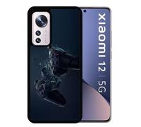 Coque Pour Xiaomi 12 5g - Manette 3d Xbox Game - Silicone - Noir