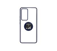Coque pour Xiaomi 12T et 12T Pro Bague Compatible Support Magnétique Bleu