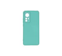 Coque pour Xiaomi 12T et 12T Pro Silicone Semi-rigide Finition Soft-touch Fine turquoise