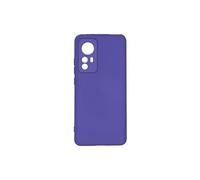 Coque pour Xiaomi 12T et 12T Pro Silicone Semi-rigide Finition Soft-touch Fine violet
