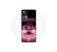 Coque Pour Xiaomi 12t Wallpaper Diamante Blackpink Kpop Logo Rose
