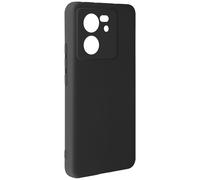 Coque pour Xiaomi 13T et 13T Pro Semi-rigide Soft-touch Anti-traces Noir