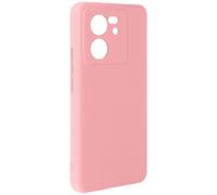 Coque pour Xiaomi 13T Pro Soft-Touch en Silicone Série Fast Cover Antidérapant Rose