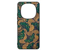 Coque Pour Xiaomi 14 Pro+ Plus 5g /Redmi Note 14 Pro En Bois Silicone Wax Smartphone Afrique Noir Tpu Bleu Portable Color¿ Made In France