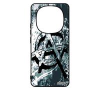 Coque Pour Xiaomi 14 Pro+ Plus 5g /Redmi Note 14 Pro En Silicone Anarchie Metal Punk Hardrock Alu Tattoo Ni Dieu Ni Maitre Cadeau De Noel
