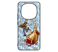 Coque Pour Xiaomi 14 Pro+ Plus 5g /Redmi Note 14 Pro Silicone Humour J'peux Pas J'dois Garder Mon Lama Animaux Jpeux Bd Pas Cher Tpu Bleu