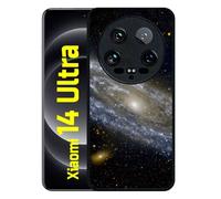 Coque Pour Xiaomi 14 Ultra - Andromède - Silicone - Noir