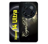 Coque Pour Xiaomi 14 Ultra - Carpe Diem Fleur - Silicone - Noir