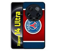 Coque Pour Xiaomi 14 Ultra - Psg Paris Saint Germain 2 - Silicone - Noir