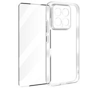 Coque Pour Xiaomi 14 Ultra Souple Avec Verre Trempé Dureté 9h Noir