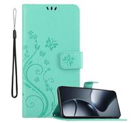 Coque pour Xiaomi 14T Pro Housse Etui Protection Floral Pochette Case