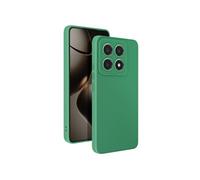 Avizar Coque pour Xiaomi 14T Pro Silicone Mat Bloc Caméra Protégé Vert