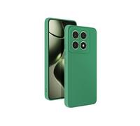 Avizar Coque pour Xiaomi 14T Silicone Mat Bloc Caméra Protégé Vert