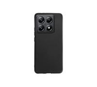 Coque pour Xiaomi 14T Silicone Souple Revêtement Fin Noir