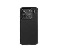 Coque pour Xiaomi 15 Pro Silicone Souple Revêtement Fin Noir