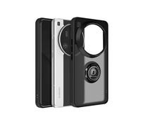 Coque pour Xiaomi 15 Ultra Bague Magnétique Dos Translucide Noir