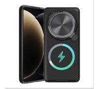 Coque Pour Xiaomi 15 Ultra,Etui Housse Xiaomi 15 Ultra Nillkin Camshield Prop Magnétic Case,Support Pour Lentilles,Support Wireless Charging,Coque De Protection Pour Lentille Slip - Noir