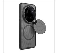 Coque Pour Xiaomi 15 Ultra,Etui Housse Xiaomi 15 Ultra Nillkin Camshield Prop Magnétic Case,Support Pour Lentilles,Support Wireless Charging,Coque De Protection Pour Lentille Slip - Transparent