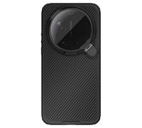 Coque pour Xiaomi 17 Ultra Modèle CamShield Prop avec Cache Caméra Coulissant Nillkin Noir