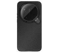 Coque pour Xiaomi 17 Ultra Modèle CamShield Prop avec Cache Caméra Coulissant Nillkin Noir