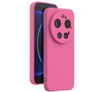 Avizar Coque pour Xiaomi 17 Ultra Soft-Touch en Silicone Série Fast Cover Rose
