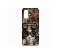 Coque Pour Xiaomi Mi 10 Lite Fille Steampunk 10126