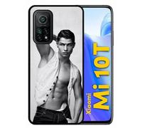 Coque Pour Xiaomi Mi 10t 5g - Cr7 Cristiano Ronaldo Body Beau Gosse - Silicone - Noir