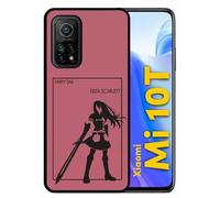 Coque Pour Xiaomi Mi 10t 5g - Fairy Tail Erza Scarlett - Silicone - Noir