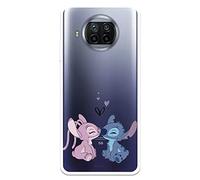 Coque pour Xiaomi Mi 10T Lite Officielle Lilo & Stitch Baiser Angel & Stitch pour protéger votre téléphone portable Coque en silicone souple sous licence officielle Disney