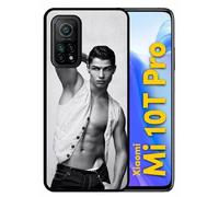 Coque Pour Xiaomi Mi 10t Pro 5g - Cr7 Cristiano Ronaldo Body Beau Gosse - Silicone - Noir